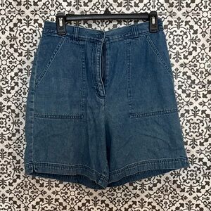 Karen Scott Classic Blue Jean Shorts